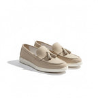 Beige loafers for men, designed for high quality for everyday needs maximum comfort for work our leisure 